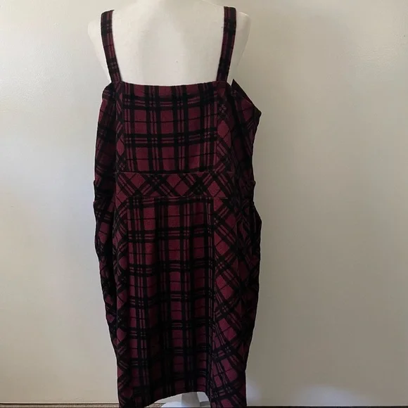 Double Knit Pinafore Plaid - Picture 6 of 7